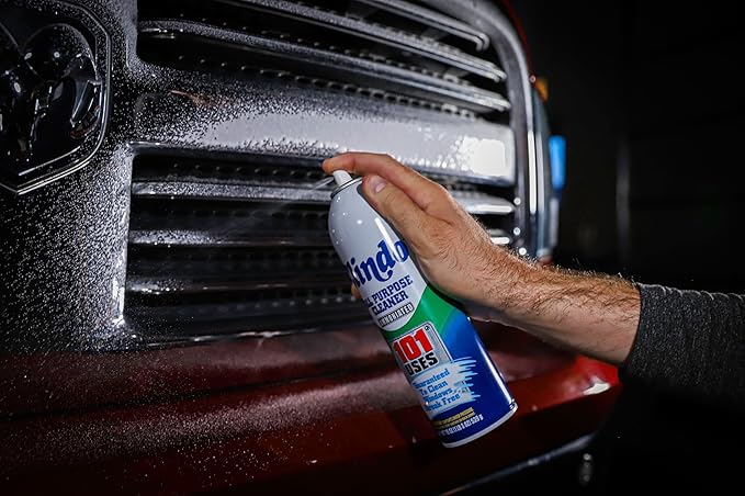 Gold Eagle CLINDO Clindo Indoor Outdoor Window Cleaner Spray Streak-Free All-Purpose Cleaner Ammoniated White 19 Ounce