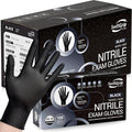 Disposable Nitrile Exam Gloves, Black Nitrile Gloves Disposable Latex Free for Medical, Cooking & Esthetician