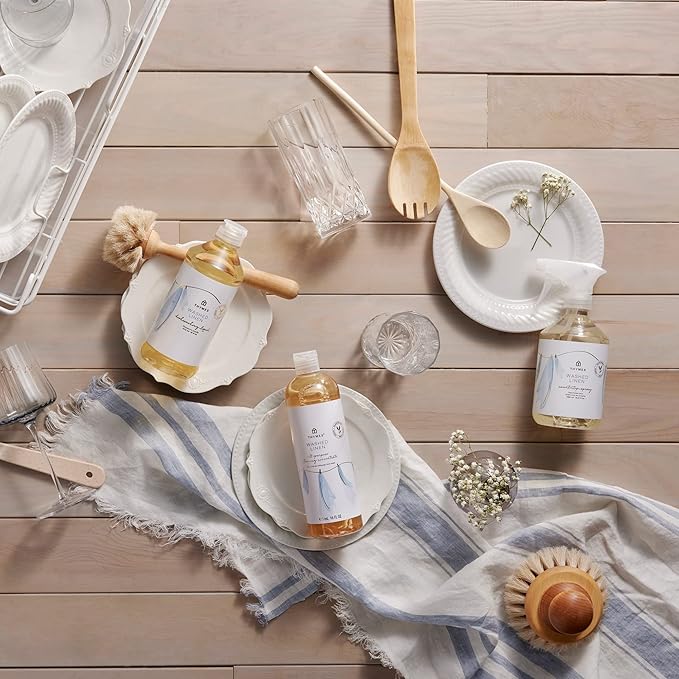 Thymes Countertop Spray - 16.5 Fl Oz - Washed Linen (Pack of 2)