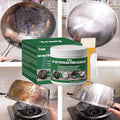 Truey Pot Bottom Black Stain Cleaner Set, Stainless Steel Cleaning & Polishing,Powerful Kitchenware Cleaner, Cooktop Pot Cleaner Effortless for Burned Cookware,Multi-purpose Oil Stain Remover (400g)