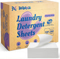 BellaLuce Laundry Detergent Sheets – 240 Loads Relaxing Scent, Hypoallergenic & Eco-Friendly Laundry Sheets Detergent, Plastic-Free Washer Sheets for Home, Dorm & Apartment