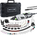 PHALANX 180W Rotary Tool Kit, 1.5-Amp 6 Variable Speed with Flex Shaft, 8000-35000RPM Rotary Multi-Tool& 213pcs Accessories Kit, Power Multiuse Set Prefect for Crafting Projects and DIY Creations