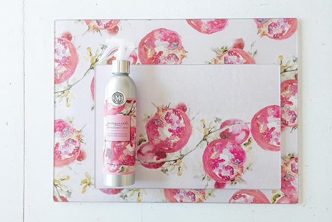 Mangiacotti Room Spritz Fabric Deodorizer Air Freshener Spray|Naturally Plant-Based with Essential Oils Room Fragrance, 8 Ounces, Pomegranate