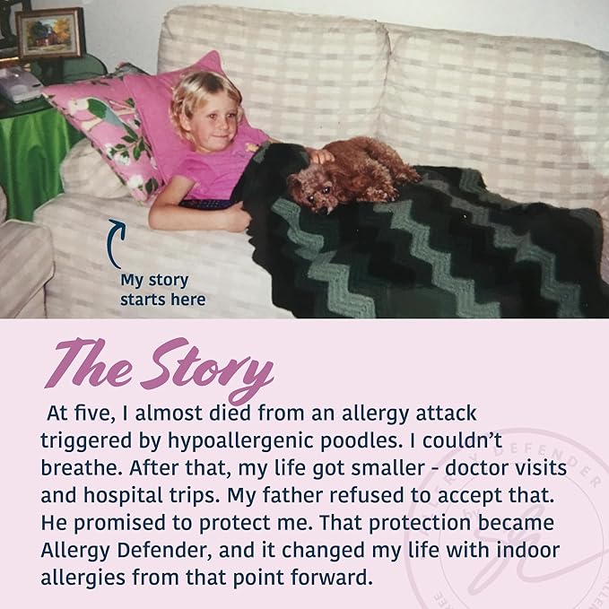 Allergen Spray, Pets, Dust Allergies & More, Air & Surface, Just Add Water, Bottle with One Refill, Over 64oz Total