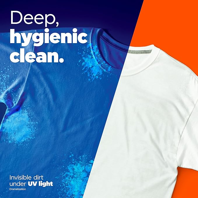 Tide Hygienic Clean Power PODS Laundry Detergent Pacs, Original Scent, 63 Count, Removes Visible and Invisible Dirt