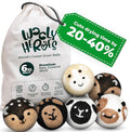 No More Dryer Sheets! XL Wool Dryer Balls 6-Pack, Reusable Laundry Softener & Static Reducer, Eco-Friendly, Long-Lasting, Safe for Sensitive Skin