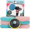 Power Scumbusting Scrubbing Pads Bathroom Surfaces Shower Tubs Tile