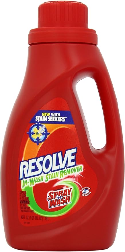 Resolve in Wash Stain Remover, 40-Ounce