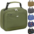 Lunch Box Kids Insulated Lunch Bag for Boys Girls Cute Reusable Lunch Tote Bag Waterproof Portable Thermal Lunch Box Kids for School Picnic Travel Green