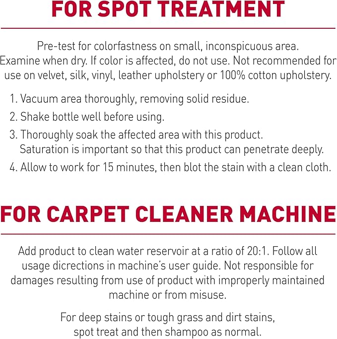 Nature's Miracle Carpet Shampoo, Deep-Cleaning Stain and Odor Remover
