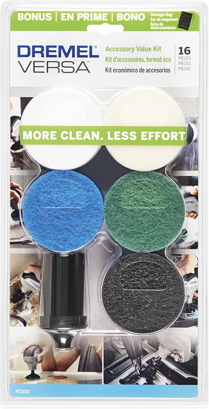 Dremel PC500 16 Piece Versa Power Scrubber Accessory Value Kit