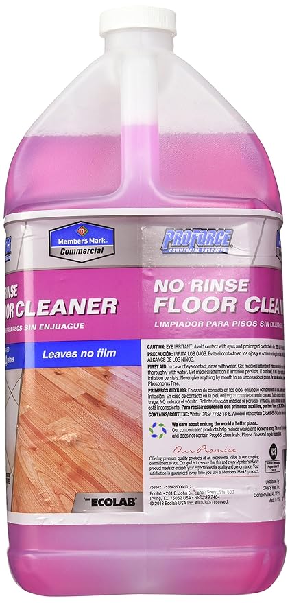 Member's Mark No Rinse Floor Cleaner Net Wt (127.8 Fl Oz),