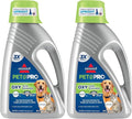 Bissell PET PRO OXY Urine Eliminator with Febreze Carpet Deep Clean Solution, StainProtect Technology, leading upright carpet cleaners, 48oz, Our best formula for pet messes & odors, (Pack of 2)