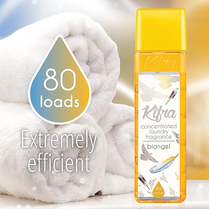 KIFRA BIANGEL Concentrated Laundry Fragrance 6.76 Fl Oz 200ml 80 Washing Cycles