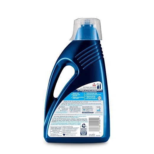GDM HOME BISSELL 62E5A 2X Concentrated Deep Clean & Protect Full Size Machine Formula, 60 ounces