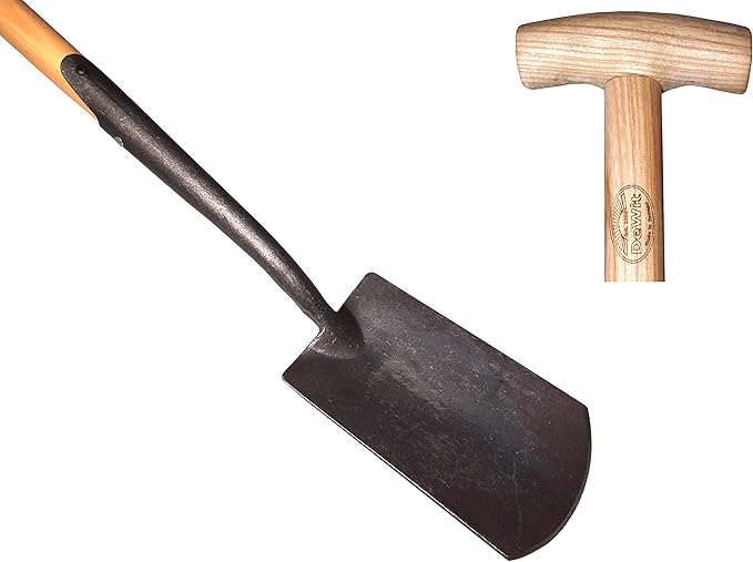 DeWit Dutch Digging Spade – Lifetime Heirloom Tool for Precision and Comfort