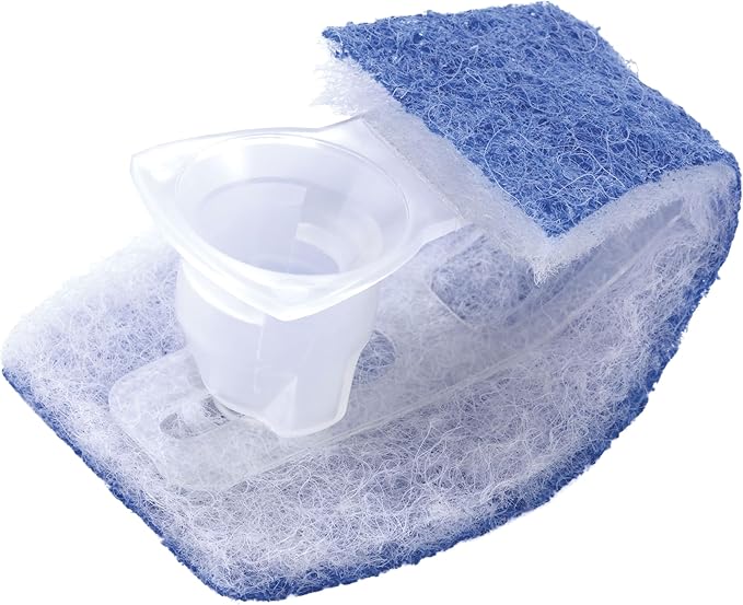 Scotch-Brite Disposable Toilet Scrubber Refills, Scrubs Under the Rim, 40 Disposable Refills