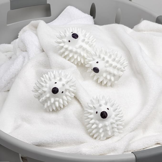 Smart Design Plastic Porcupine Dryer Balls- Set of 4