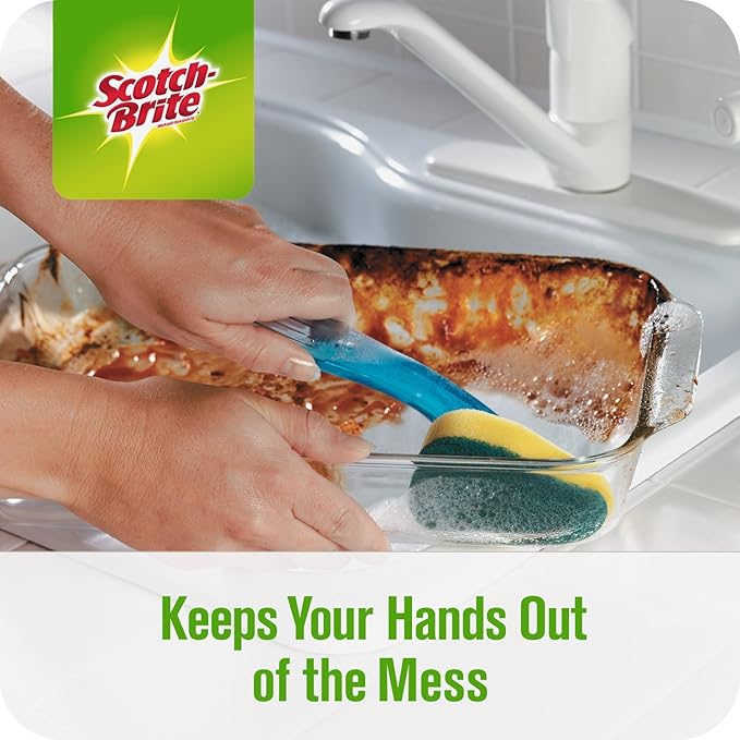 Scotch-Brite Heavy Duty Dishwand Refills,Keep Your Hands Out of Dirty Water,2 Refills (Pack of 7)