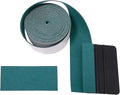 FOSHIO Micro Fiber Felt for Squeegee Edge Wrapping 5 Meters Length - Dark Green Suede Felt to Cover The Edges of Hard Card Squeegees