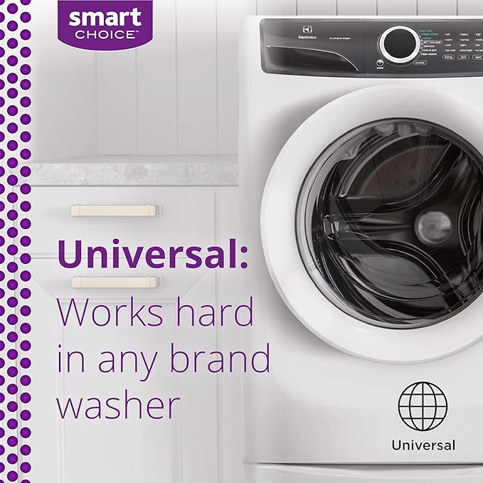 Smart Choice 10SCPROL02 Washer Washing Machine Cleaner, Carton of 6 Packets