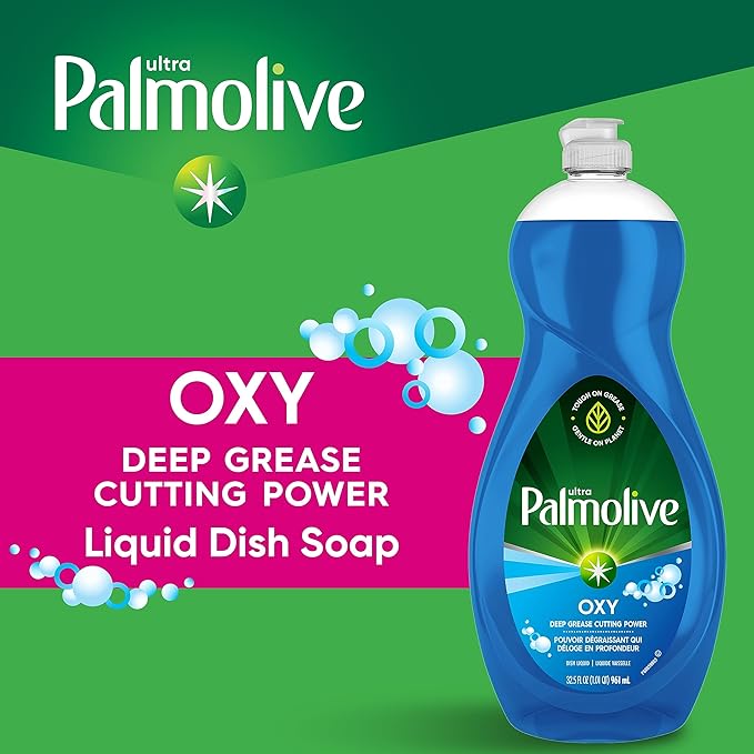 Palmolive Ultra Dish Liquid Oxy Power Degreaser, 32.5 Fl Oz (Pack of 2)