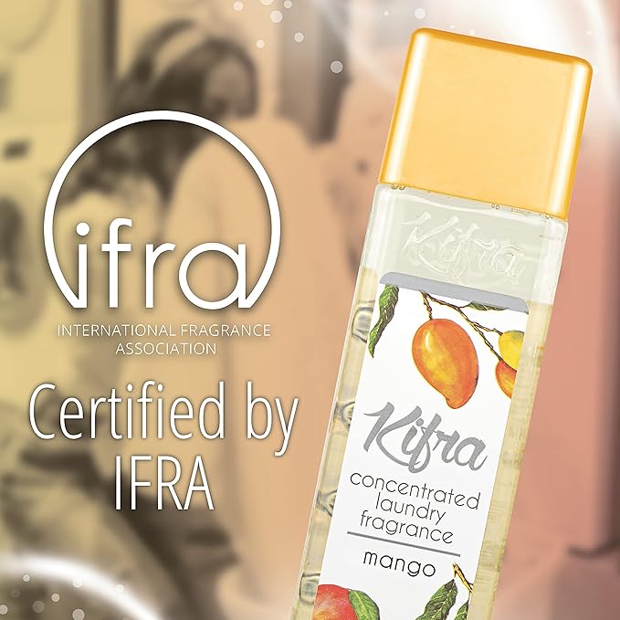KIFRA MANGO Concentrated Laundry Fragrance 6.76 Fl Oz 200ml 80 Washing Cycles