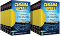 Cerama Bryte 10 x 5 Pack Cleaning Pads Cooktop and Stove Top Cleaner for Glass - Ceramic Surfaces, 50 Count