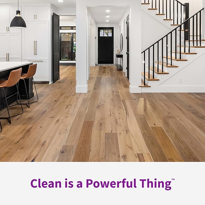 Rejuvenate PowerMax Multi-Surface Floor Cleaner, 128 Ounces, Breaks Down Dirt And Grime On Sealed Hardwood, Tile, Vinyl, Laminate To Deliver A Powerful, Deep Clean With Citrus And Cedarwood Scent