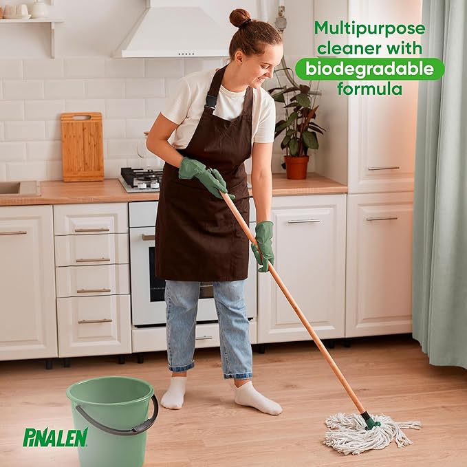 PINALEN 2X Max Aromas Concentrated Multipurpose Cleaner - Floral Delight Scent - 108 fl oz - All Purpose Cleaner for Kitchen, Bathroom, Floors & Outdoors