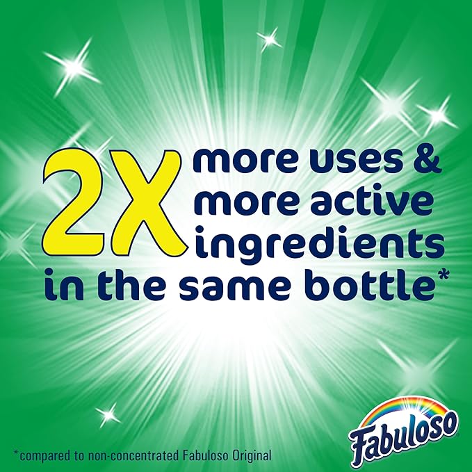 Fabuloso Multi-Purpose Cleaner 2x Concentrated, Lavender - 128 fl oz