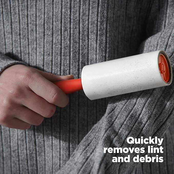 Bounce Lint Rollers to-Go, 3pc Set, Quickly Removes Lint and Debris, 240 Pre-Cut Sheets Total