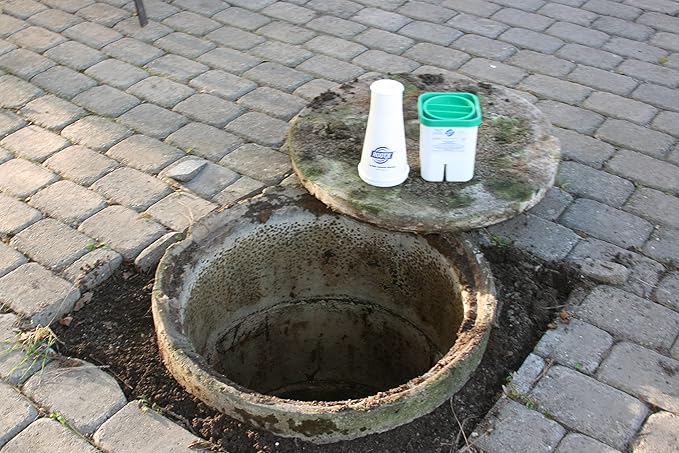 ROOTX - 4LB. JAR with Funnel/APPLICATOR Foaming Root Control for Sewer Lines and Septic Systems