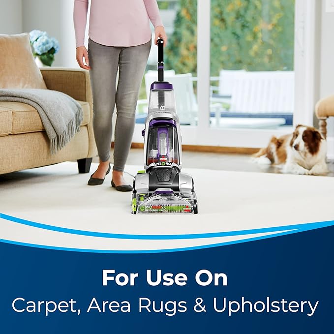 Bissell PRO OXY Carpet Deep Clean Solution,for use in leading upright carpet cleaners,48oz,Removes deep down dirt,stains & odors,(Pack of 2)