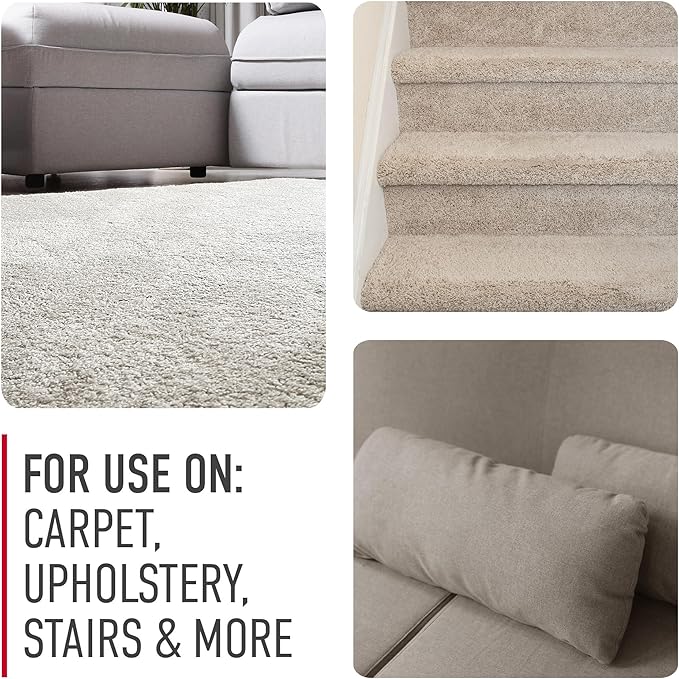 Hoover Oxy Carpet Cleaner Solution, 116 oz., Ocean Breeze Scent, Deep Cleaning Carpet Shampoo Solution, Removes Tough Colored Stains from Carpet and Upholstery, Pair with Hoover Carpet Cleaner Machine