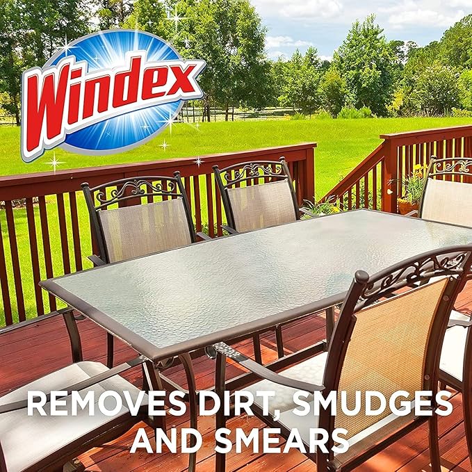 Windex Outdoor All-in-One Window Cleaner Pads Refill, 2 Count (Pack of 1)