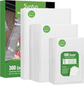 Syntus 300 Count Vacuum Sealer Bags, 40 Gallon 11" x 16" and 160 Quart 8" x 12" and 100 Pint 6" x 10" for Seal a Meal, BPA Free Heavy Duty Precut Bags, Food Vac Bag for Storage, Meal Prep or Sous Vide