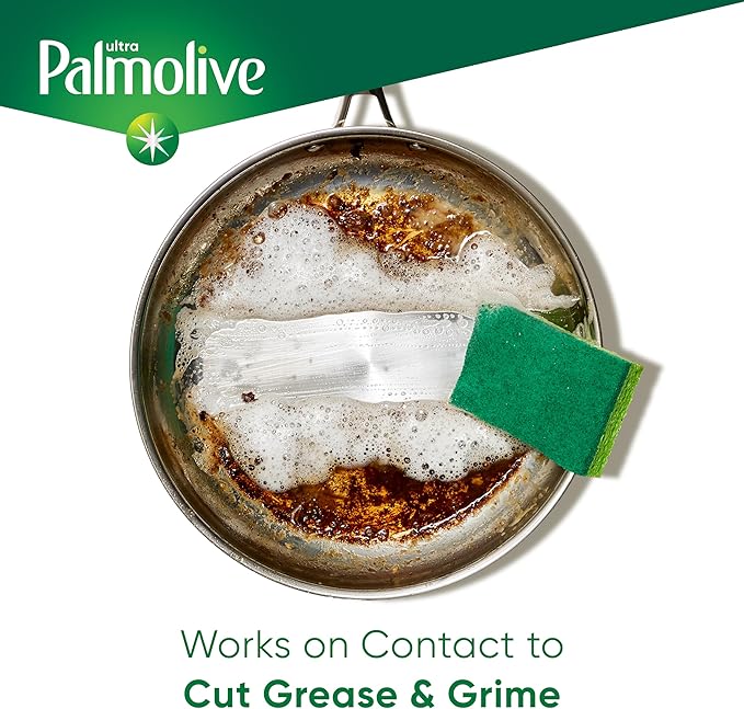 Palmolive Ultra Strength Liquid Dish Soap, Original Green, 32.5 Fluid Ounce (Packaging May Vary)