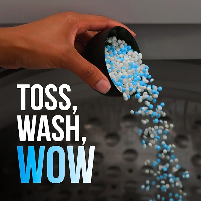 Downy Unstopables Fusions Odor Defense In-Wash Laundry Scent Booster Beads, Daybreak + Clean Scent, 10.7 OZ, 2-in-1 Laundry Beads for Odor Defense