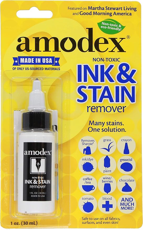 Amodex Ink & Stain Remover 1oz Bottle