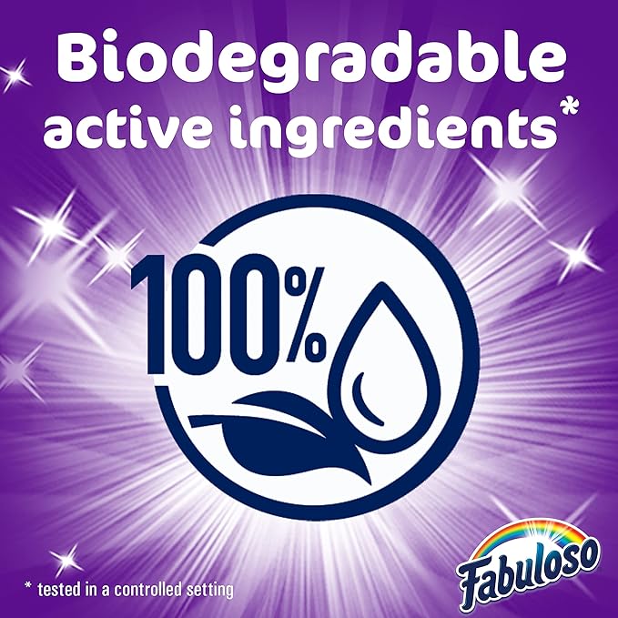 Fabuloso Multi-Purpose Cleaner, 2X Concentrated Formula, Spring Fresh Scent, 56 oz (Pack of 2)