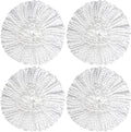 New 4 Pack Mop Head Replacement Compatible with O Cedar Mop Replace Head EasyWring 1-Tank, Microfiber Spin Mops Refills, Easy Cleaning