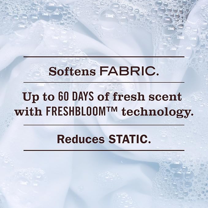 MRS. MEYER'S CLEAN DAY Liquid Fabric Softener, Infused with Essential Oils, Paraben Free, Honeysuckle, 32 oz (32 Loads)