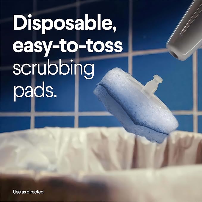 Clorox ToiletWand Toilet Cleaning Kit, ToiletWand, Caddy and 6 Refills, Pack of 6 (Pack May Vary)