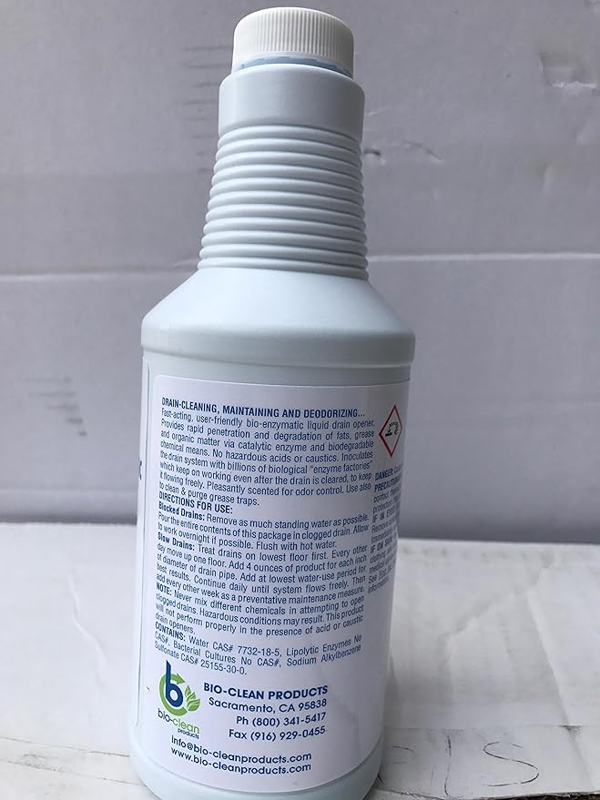 Bio-clean Drain Opener 16oz - Bio Enzymatic