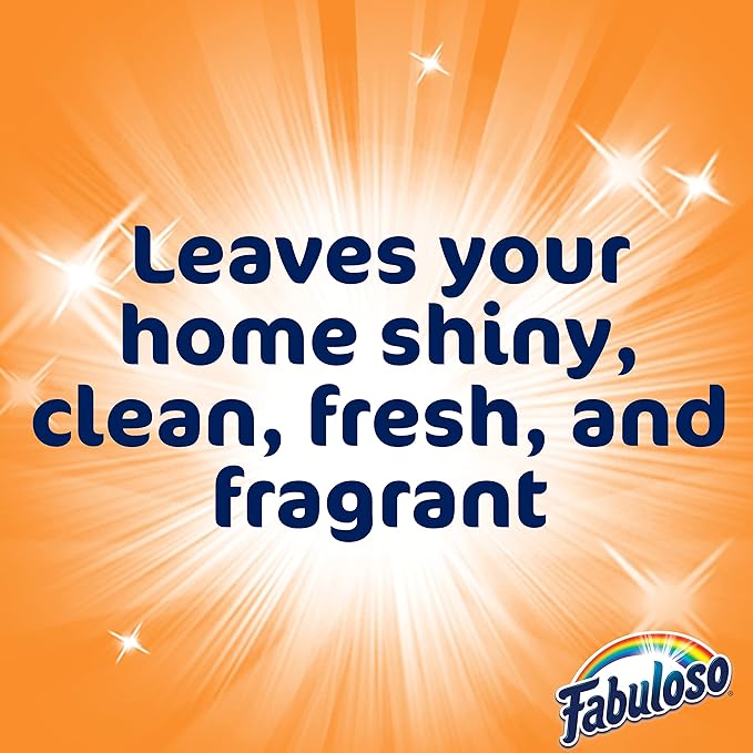 Fabuloso Multi-Purpose Cleaner, 2X Concentrated Formula, Spring Fresh Scent, 56 oz (Pack of 2)