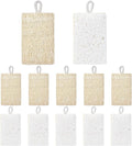 Sliner 12 Packs Natural Kitchen Sponges Compostable Dish Sponges Loofahs Cellulose Scrubbers for Dishes, Biodegradable Non Scratch Cleaning Power for Kitchen Bathroom Household