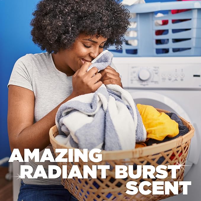 ARM & HAMMER Deep Clean Odor Formula Liquid Laundry Detergent, Radiant Burst Scent, 75 Fl Oz, 50 Loads