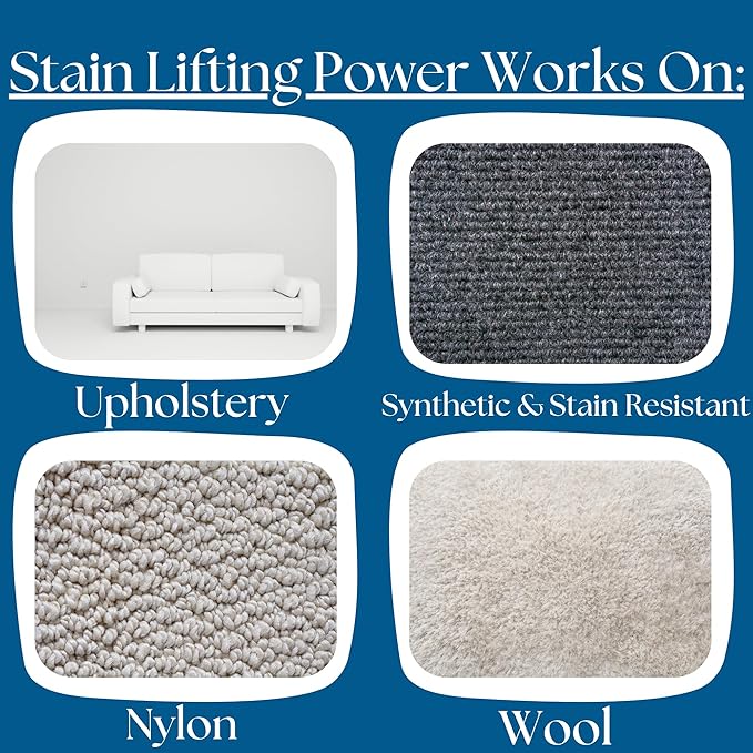 Black Diamond Stoneworks Carpet & Upholstery Cleaner: This Fast Acting Deep Cleaning Spot & Stain Remover Spray Also Works Great on Rugs, Couches and Car Seats. (1-gallon and 1-quart)