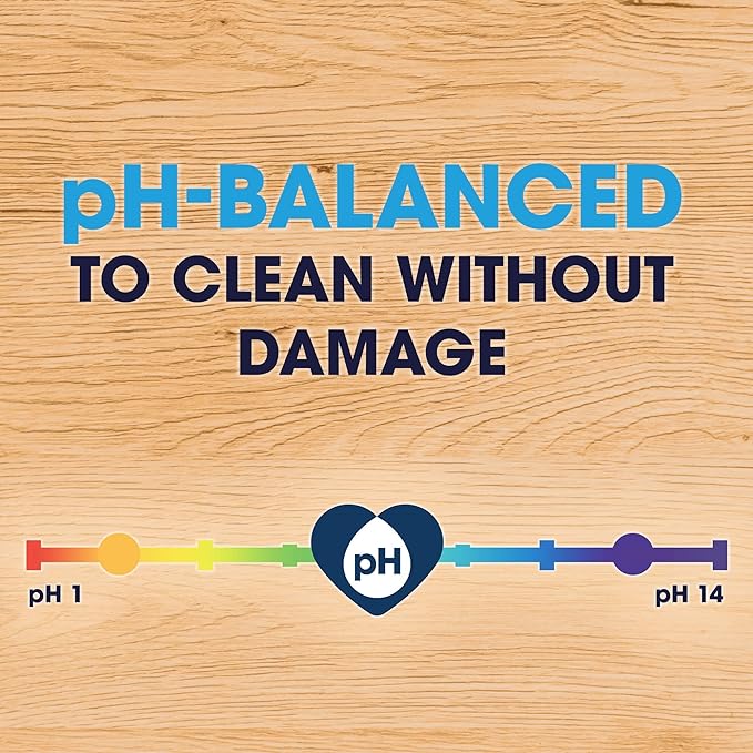 Pledge pH-Balanced Multisurface Spray, Gently Clean 101 Surfaces, Remove Dust and Messes, No Residue - Rainshower Scent, 9.7oz, Pack of 3
